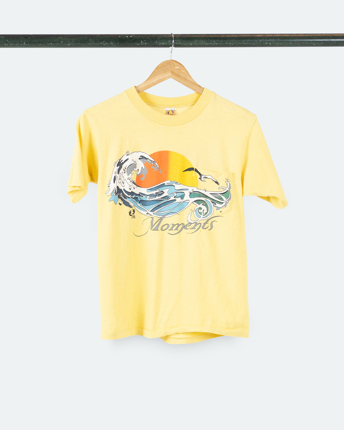 70s Hang Ten 'Moments' Pocket Tee
