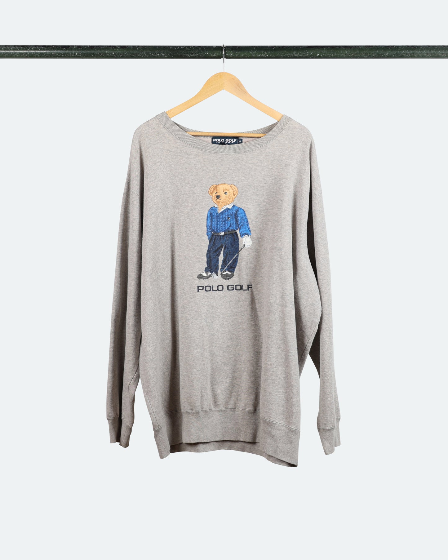 90s Polo Golf Bear Crewneck