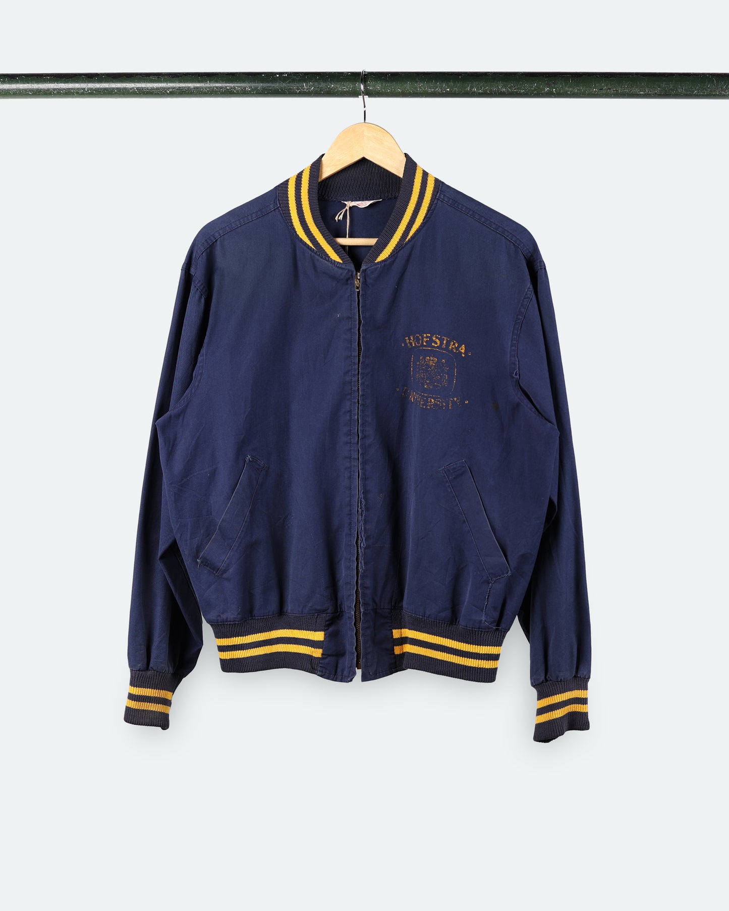 60s Champion Hofstra University Windbreaker Jacket