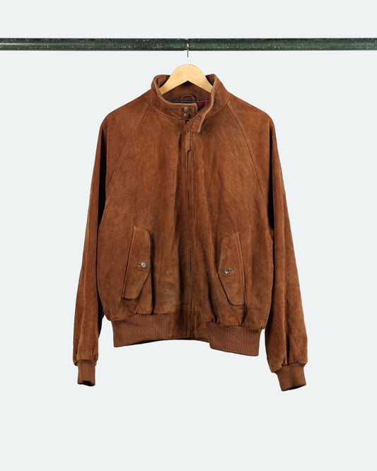 90s Polo Suede Flight Jacket