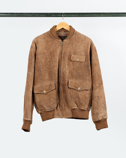 90s Polo Country Suede Bomber