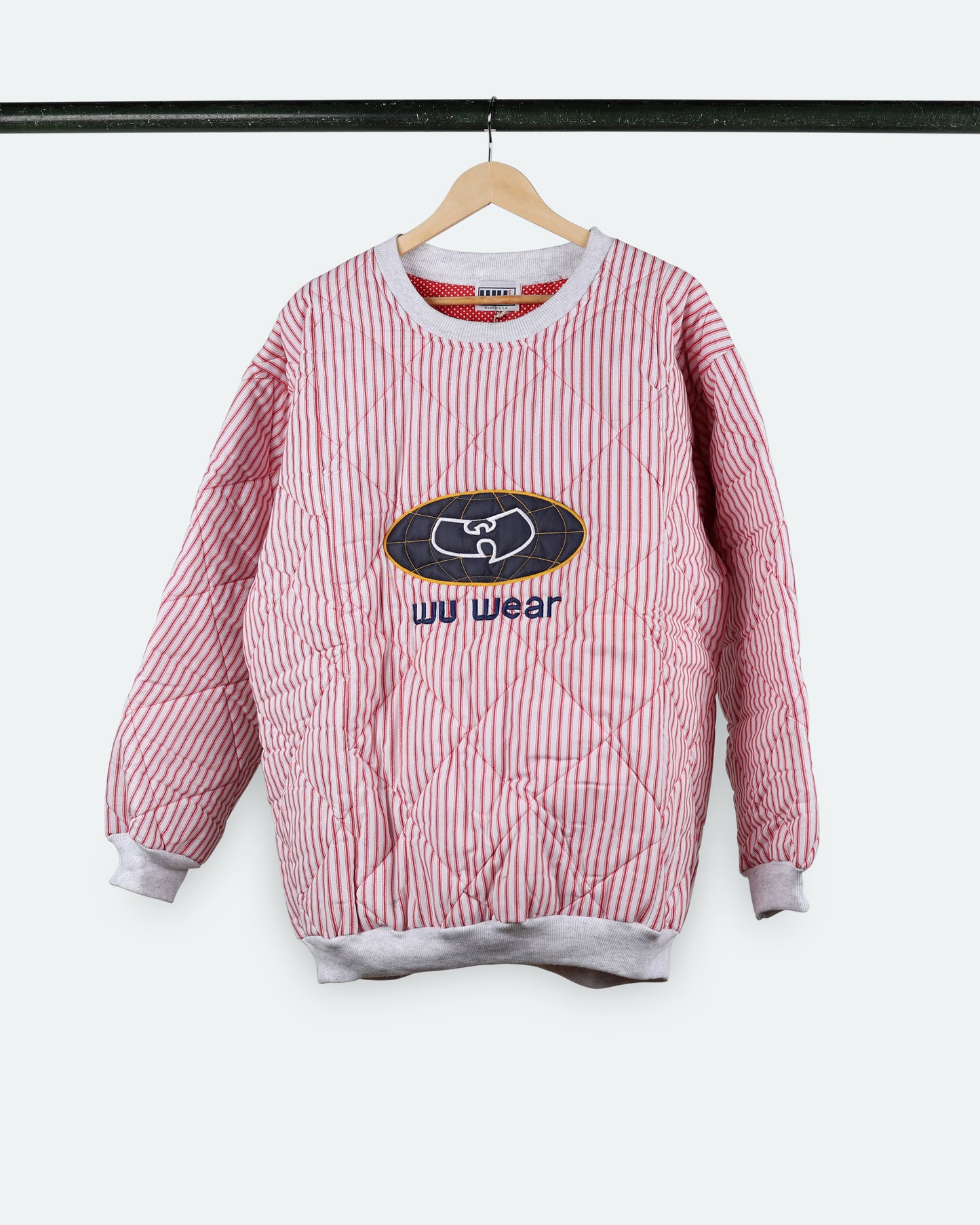 Vintage Wu Wear Quilted Sweatshirt