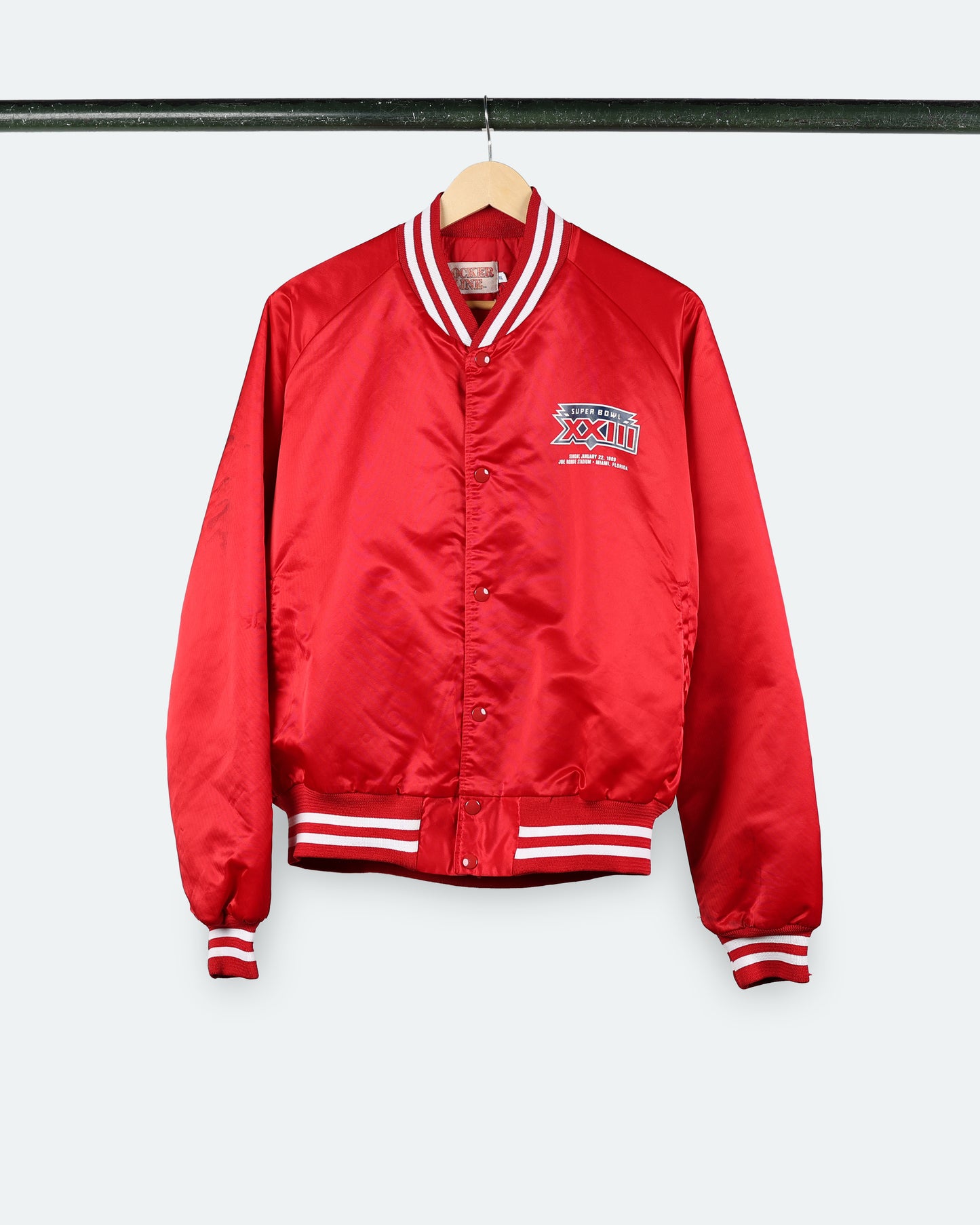 1989 Super Bowl Satin Jacket *Miami