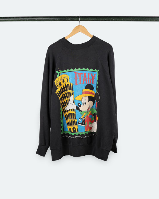 Vintage Epcot Mickey Italy Sweatshirt
