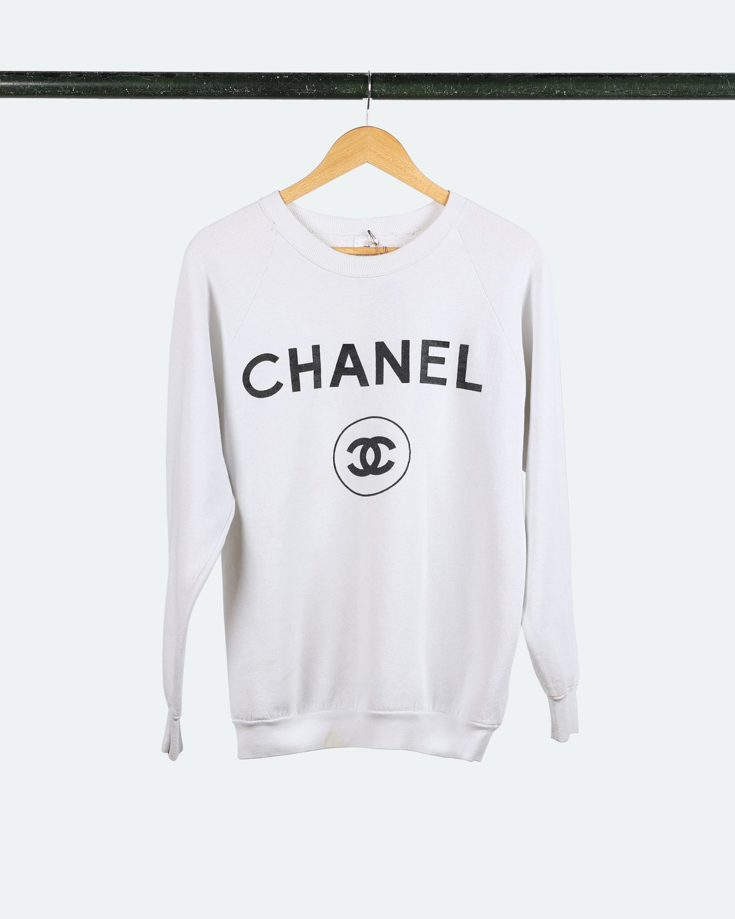 90s Chanel Boot Crewneck
