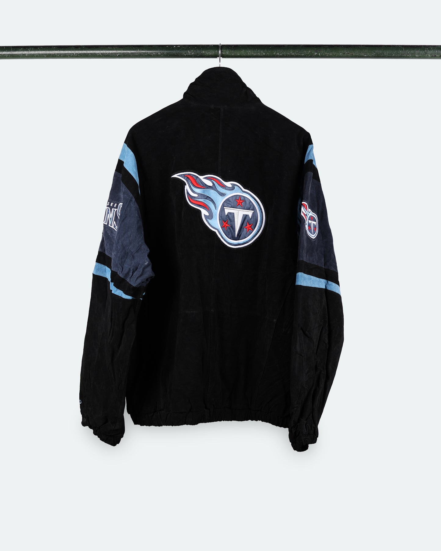 Vintage Tennessee Titans Suede Leather Jacket