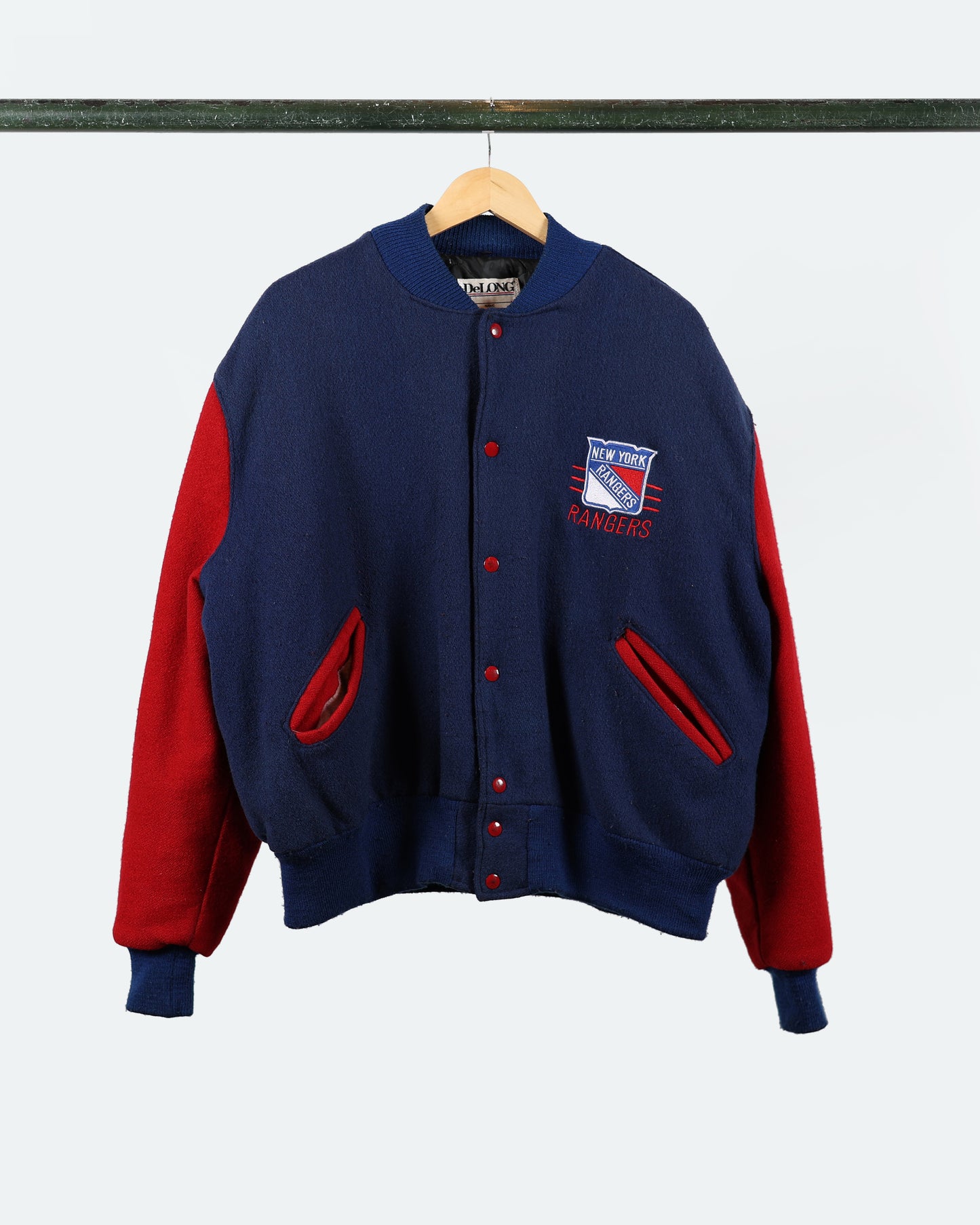 90s DeLong NY Rangers Jacket