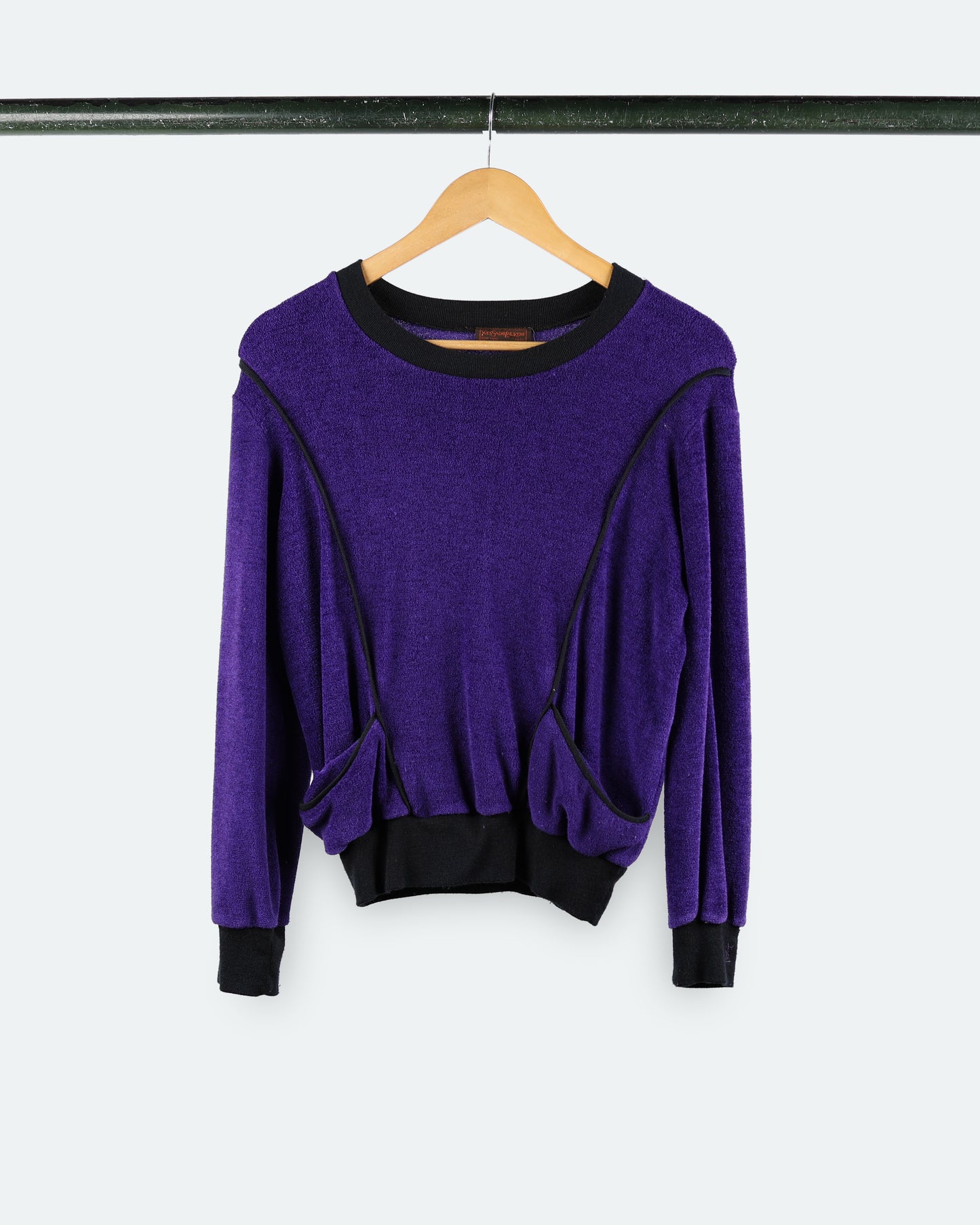 Vintage YSL Velour sweater