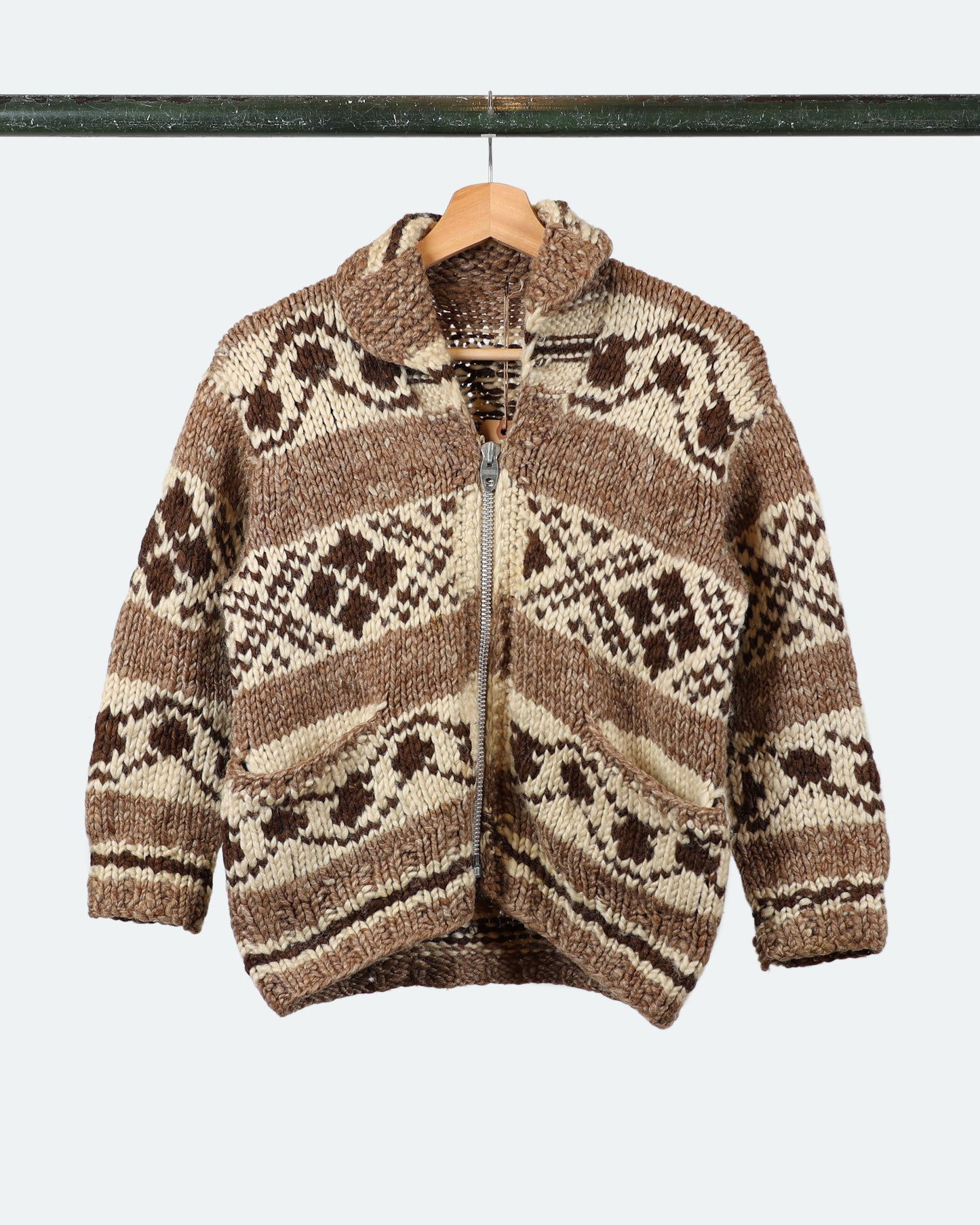 50s Hand-Knit Cowichan Sweater