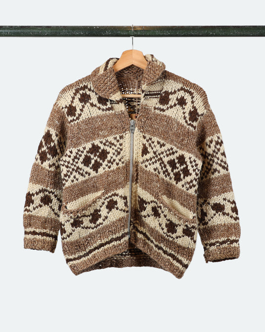 50s Hand-Knit Cowichan Sweater