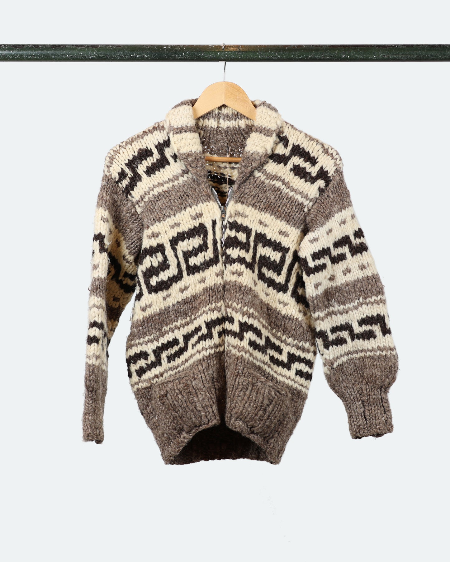 70s Hand-Knit Cowichan