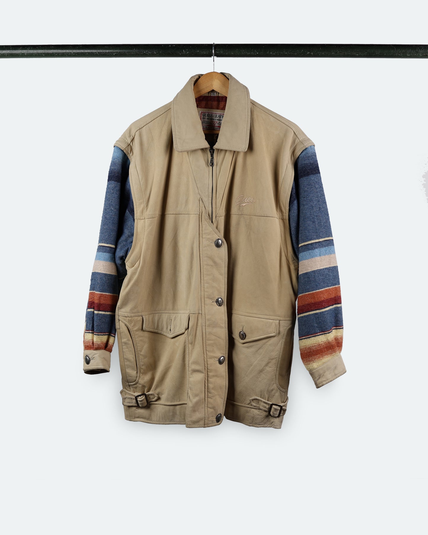 Vintage Guess Red Sky Western Jacket