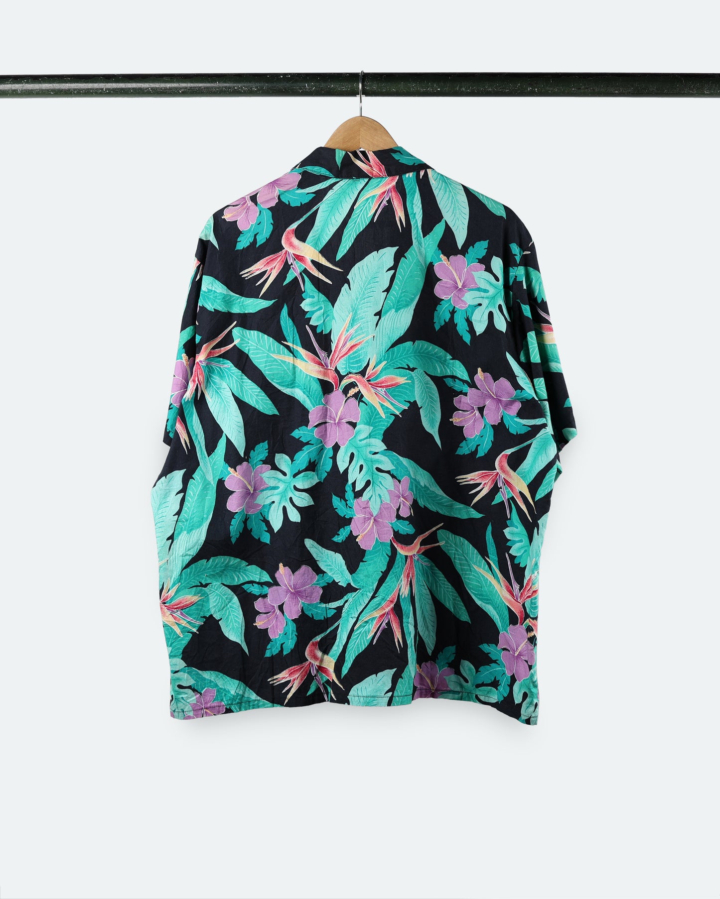 Vintage Barefoot in Paradise Aloha Shirt
