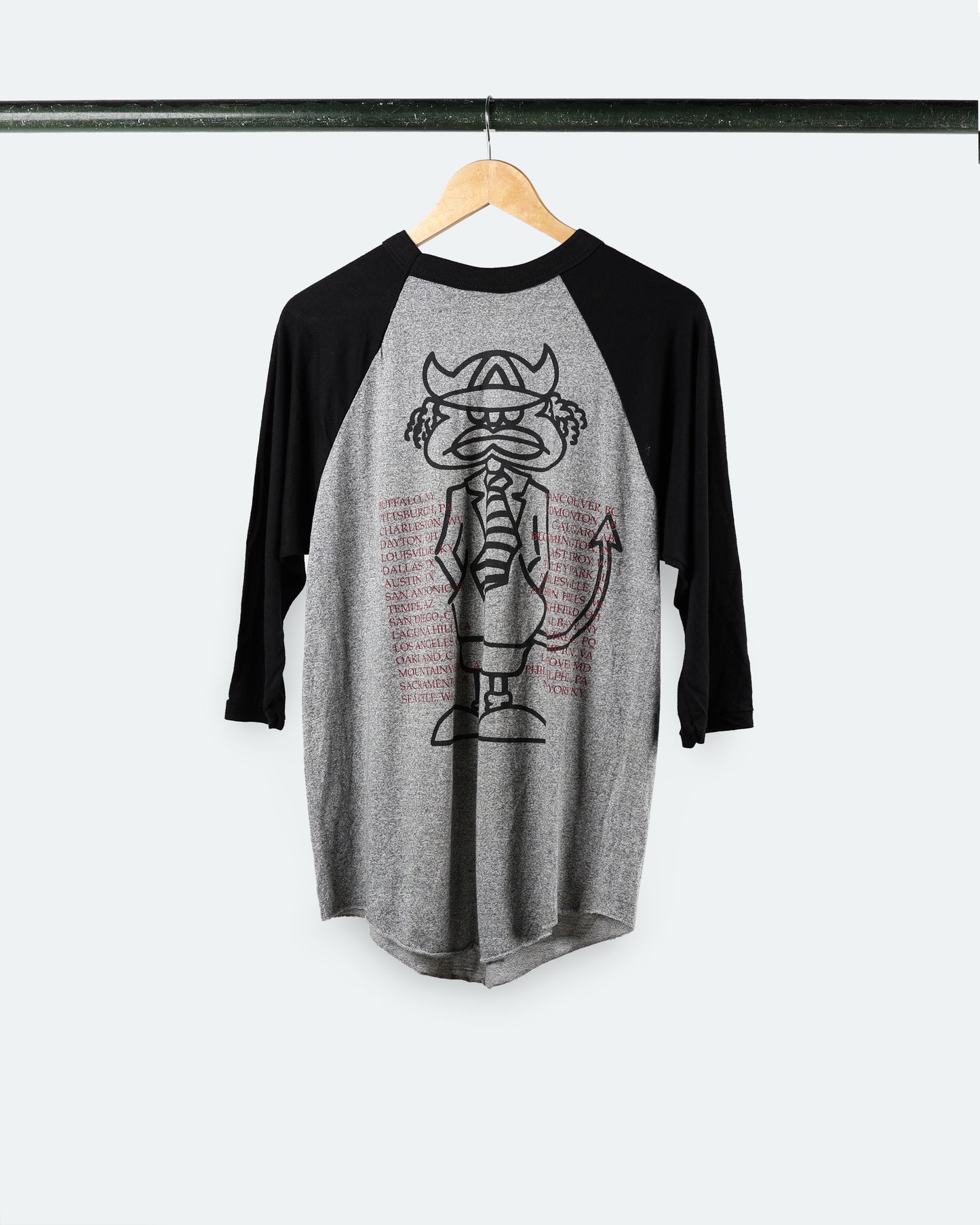 1990 AC/DC 'Razors Edge' Raglan