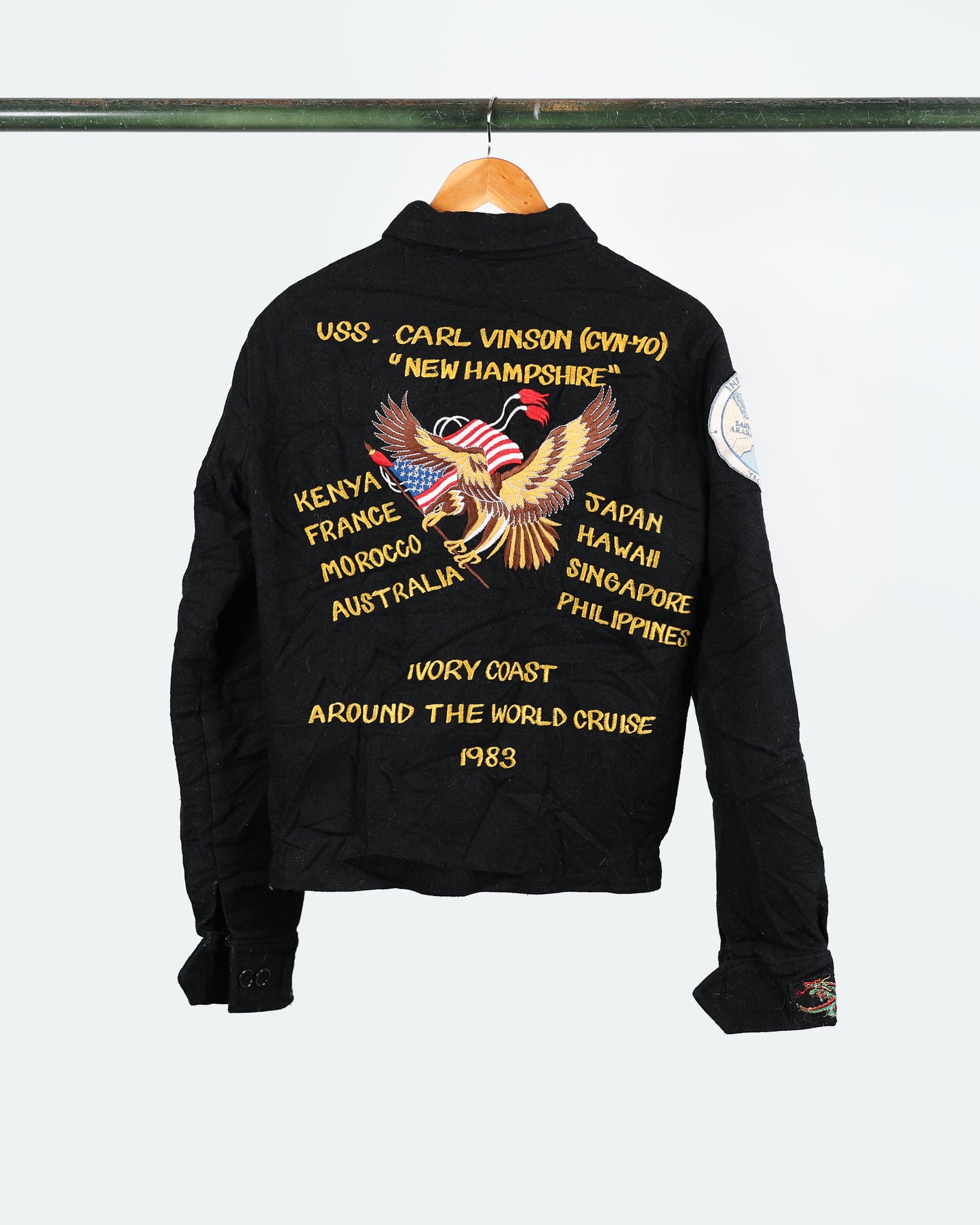 1983 US Navy Tour Jacket