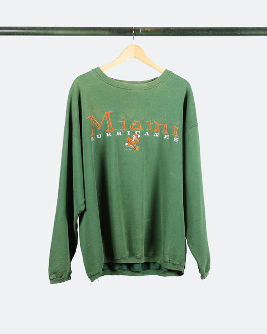 90s Miami Hurricanes Crewneck