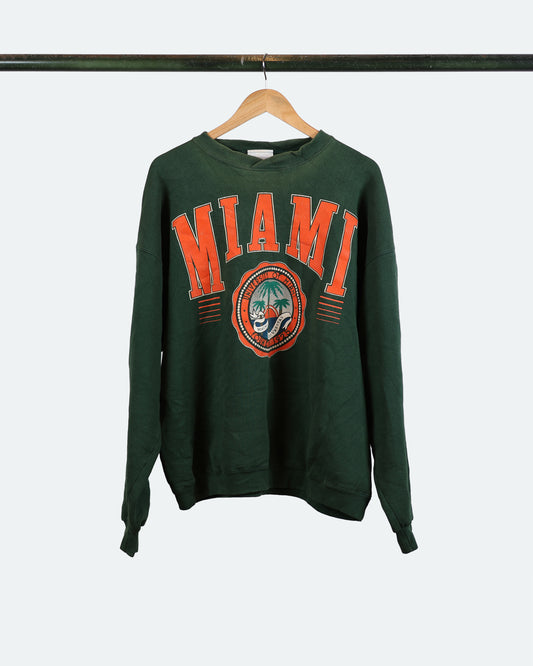 90s University of Miami Crewneck