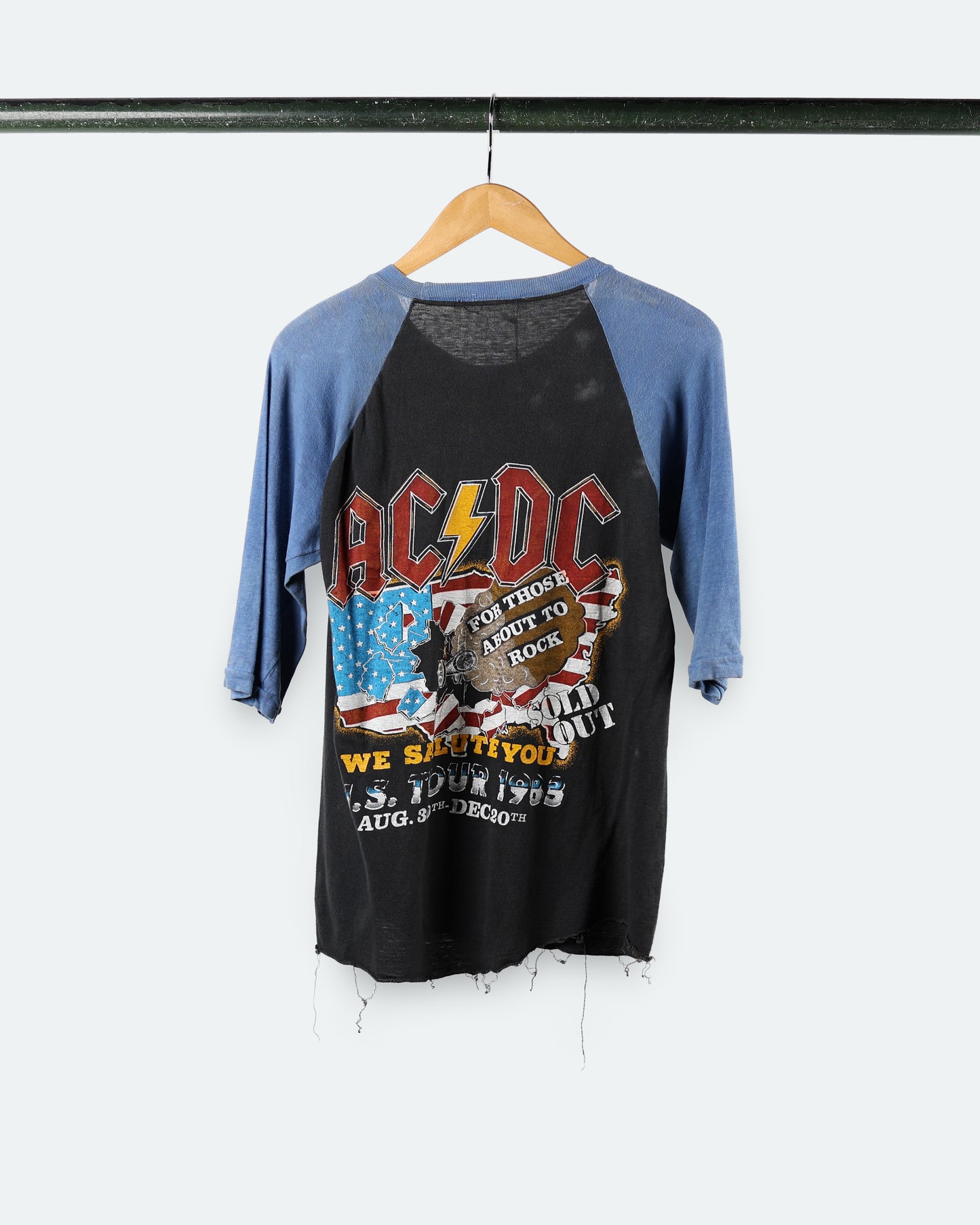 1983 AC/DC Raglan Tee
