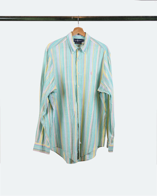 90s Polo Oxford Button-Up