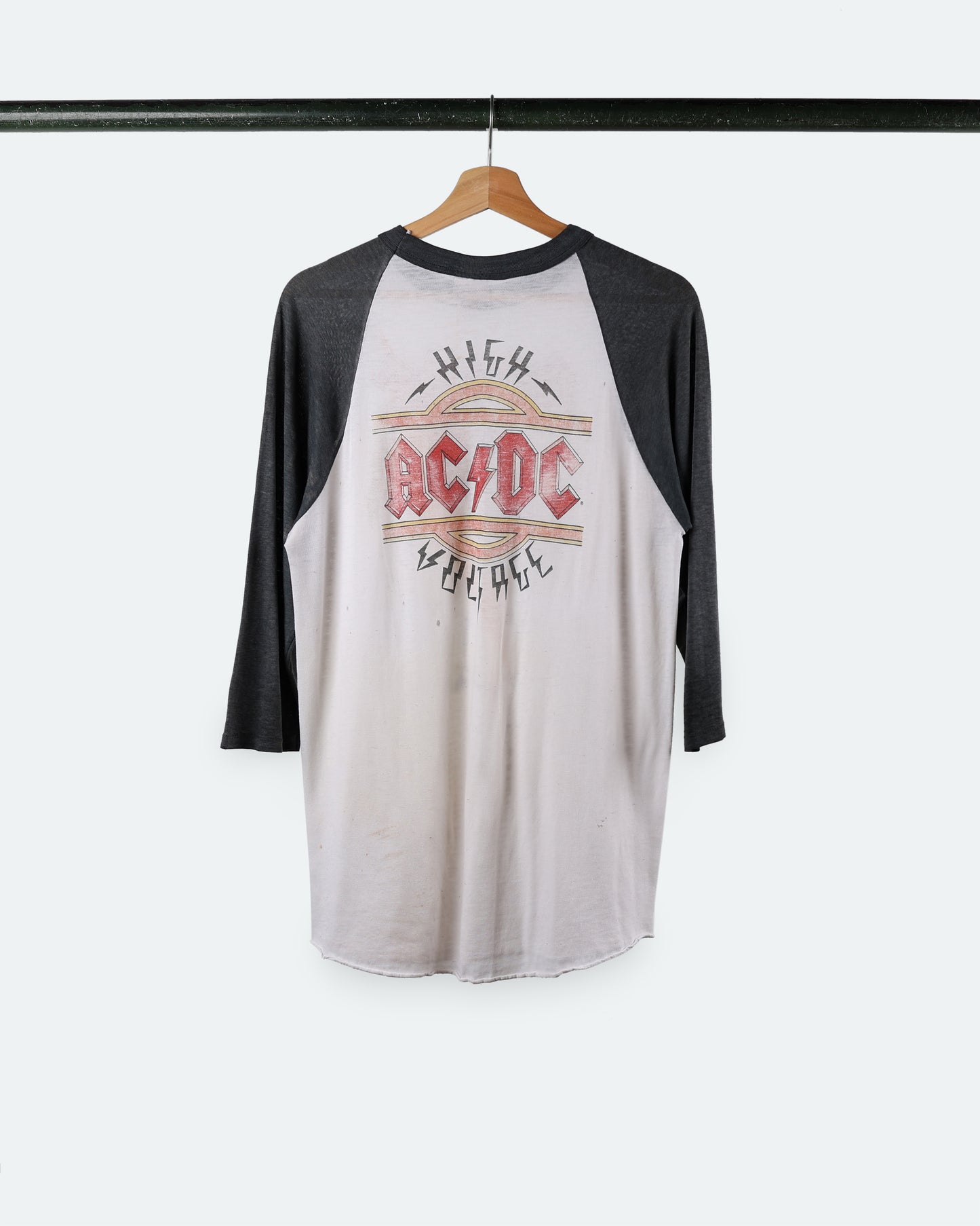 1976 AC/DC 'High Voltage' Raglan