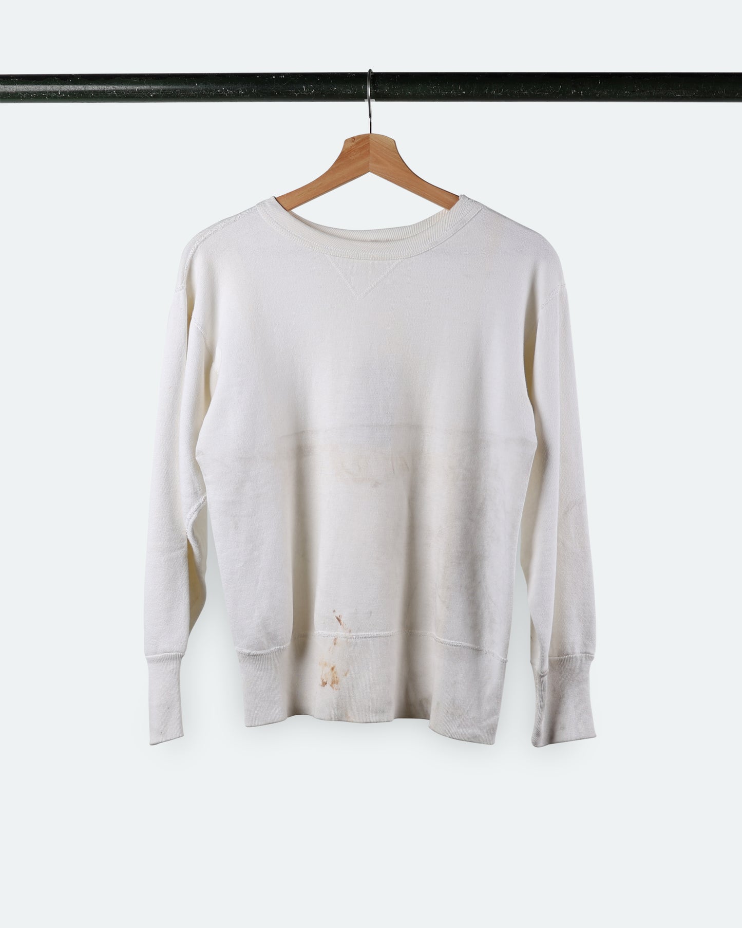 50's White Crewneck