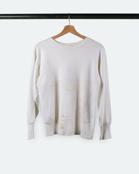 50's White Crewneck
