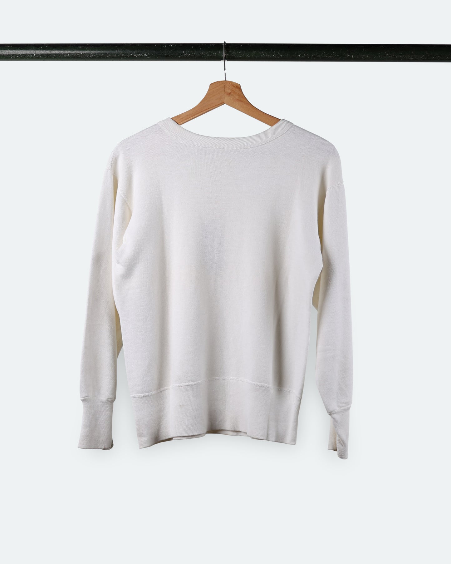 50's White Crewneck