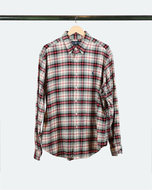 90s Polo Flannel Shirt
