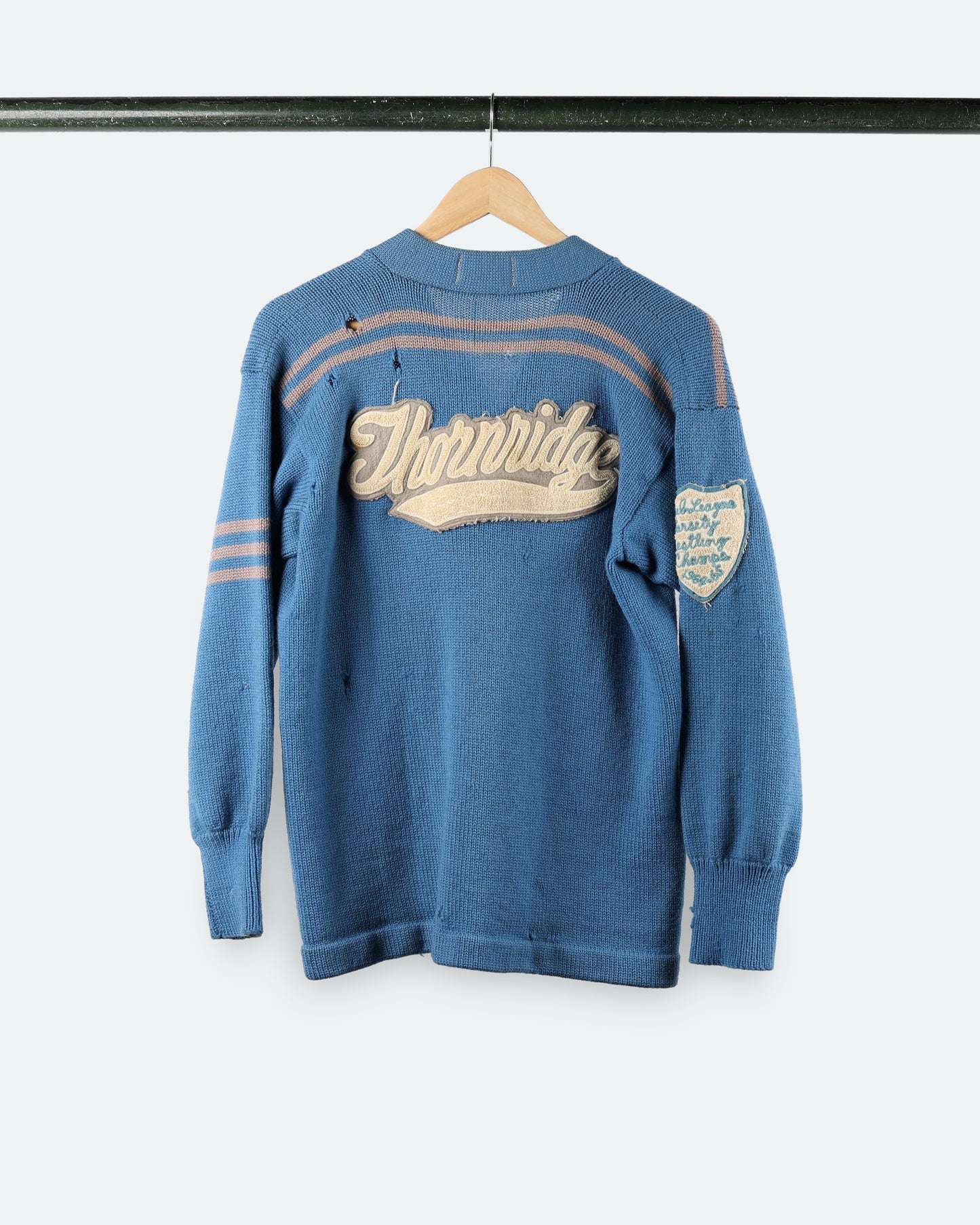 50s Wool Letterman Varsity Cardigan *Thornridge