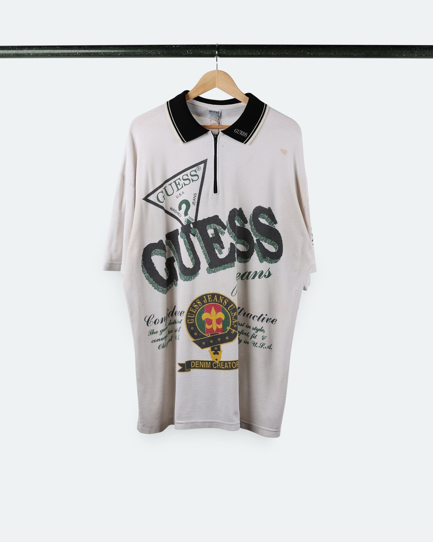 90s Guess Jeans Polo Shirt
