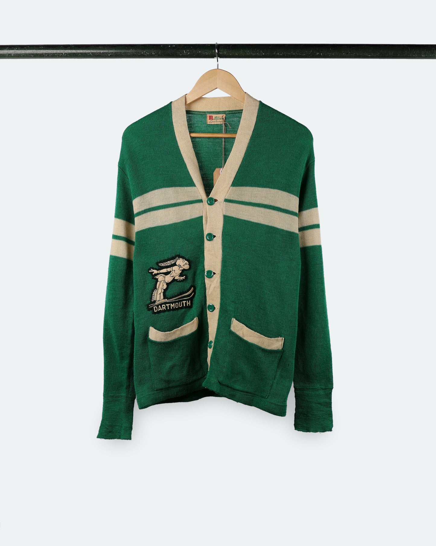 Vintage Dartmouth Wool Varsity Cardigan