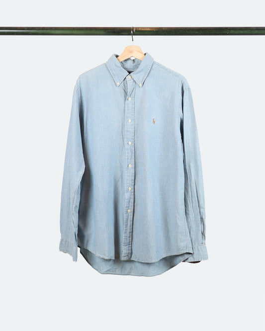 90s Polo Chambray Shirt