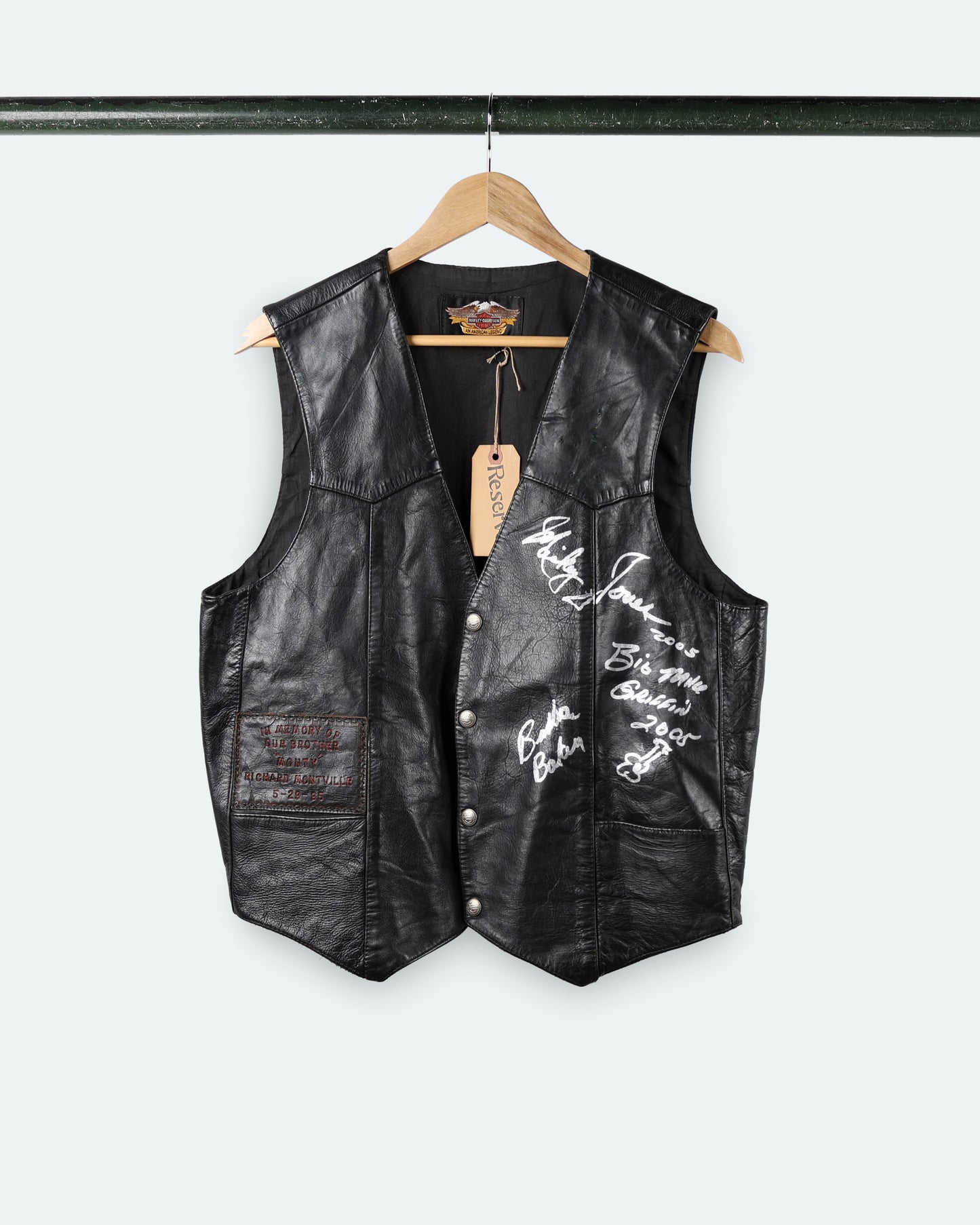 Harley Davidson Leather Vest