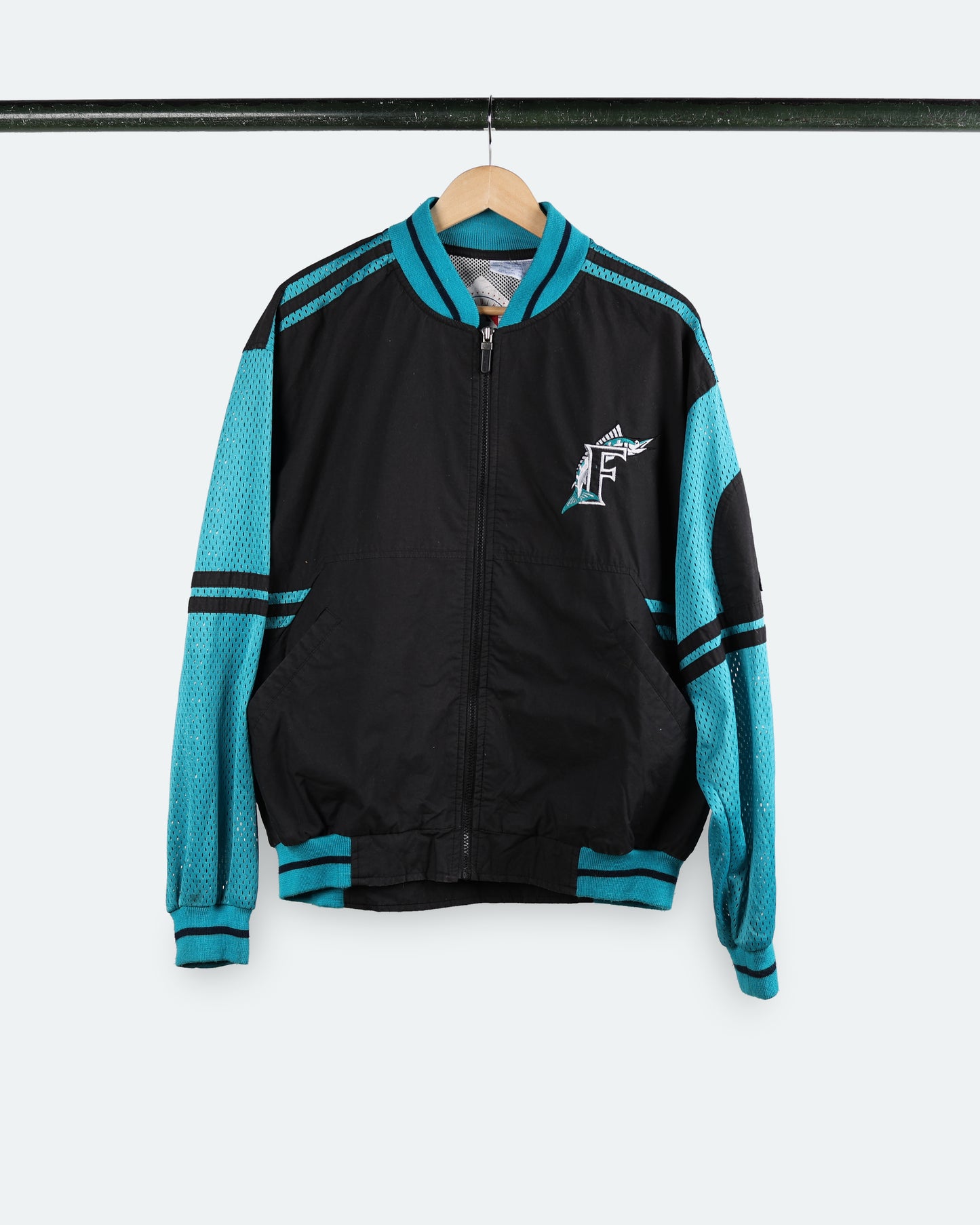 90s Florida Marlins Wind Breaker *Mesh Sleeves