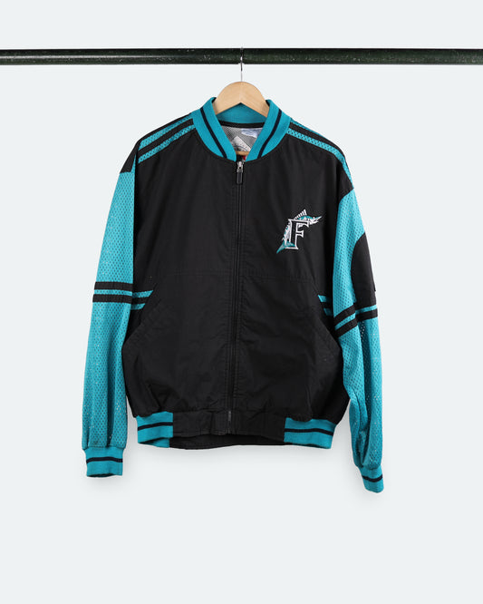 90s Florida Marlins Wind Breaker *Mesh Sleeves