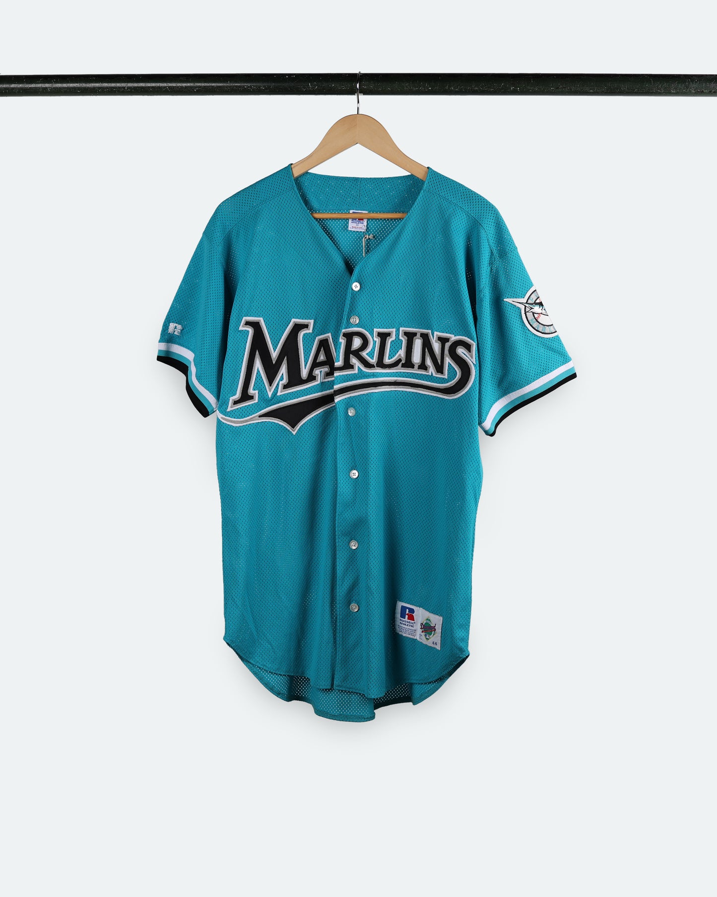 Vintage Florida Marlins *Teal Russell 44