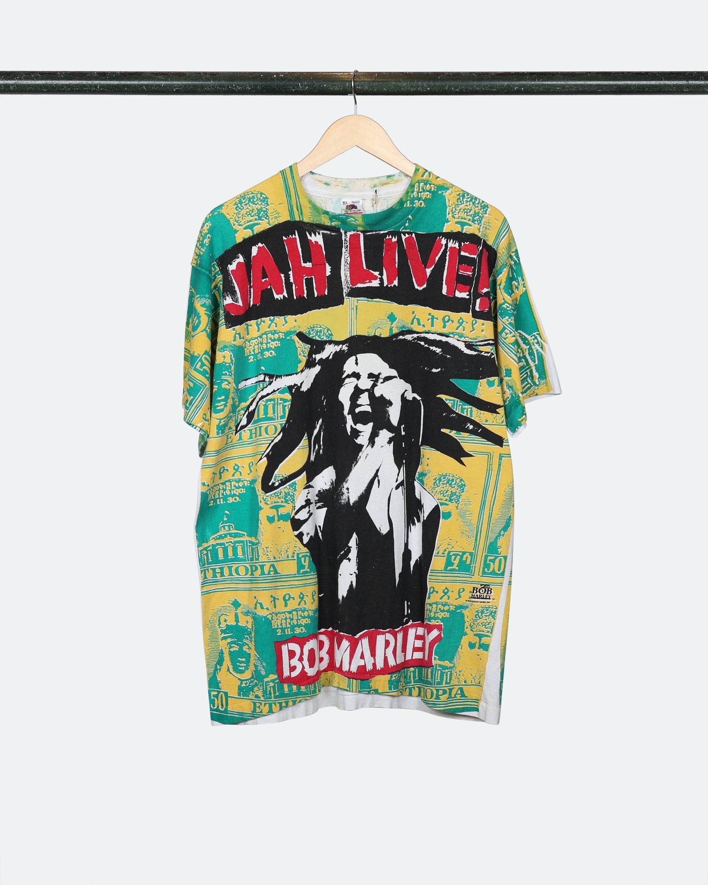 90s Bob Marley 'Jah Live' AOP
