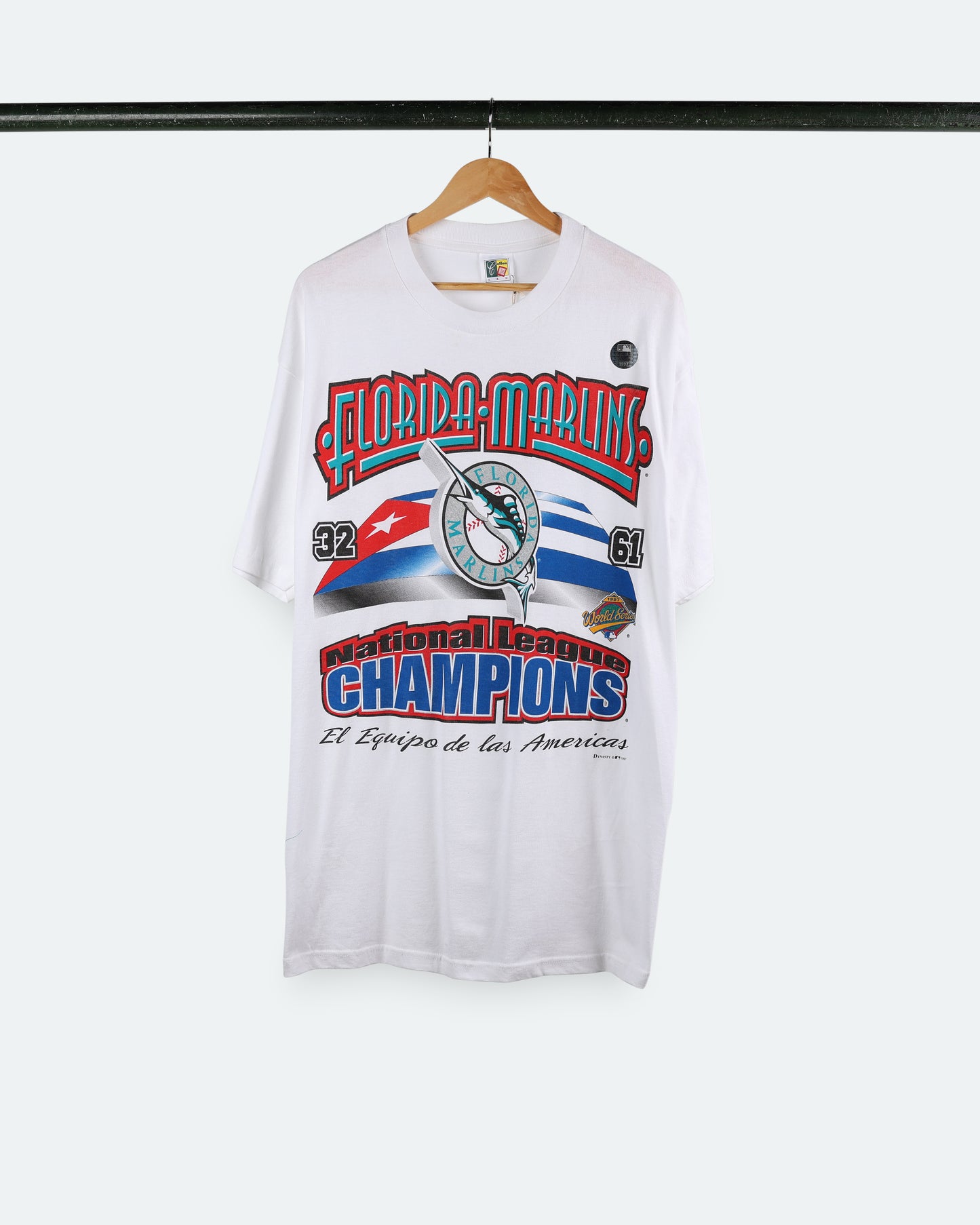 1997 Florida Marlins *Cuban Flag National L. Champs