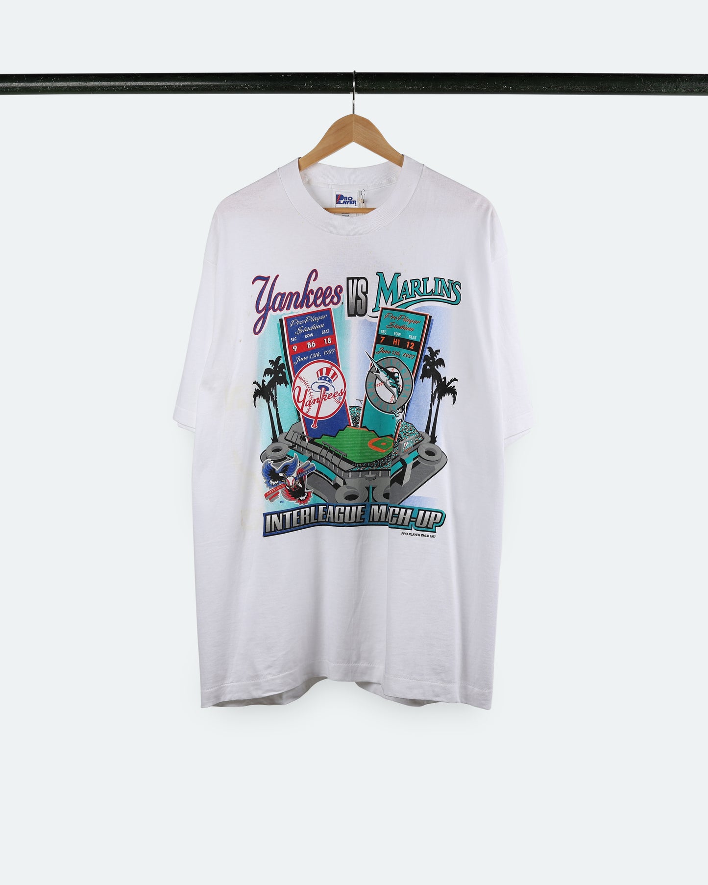 1997 Yankees Vs. Marlins Tee