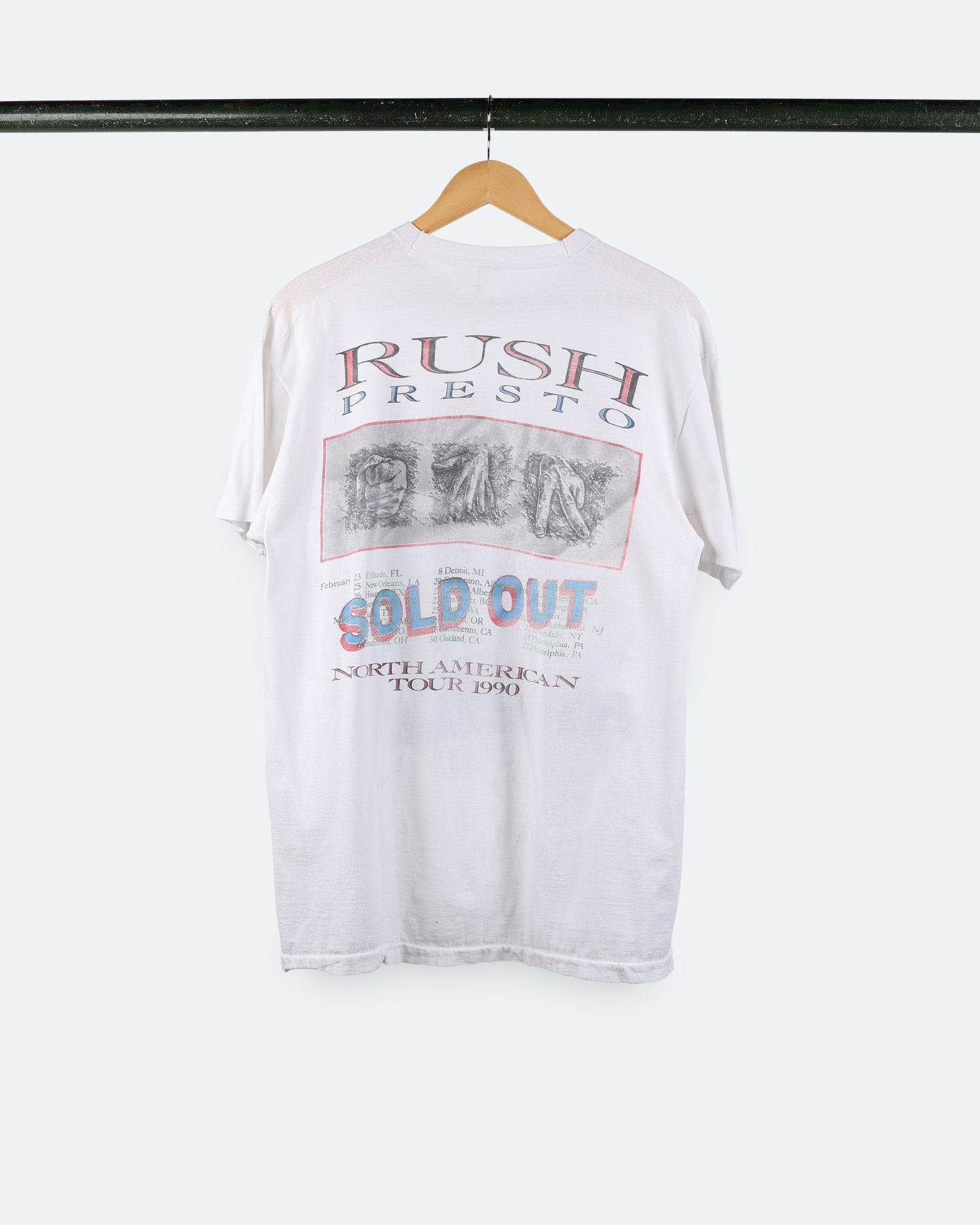 1990 Rush Presto Tour