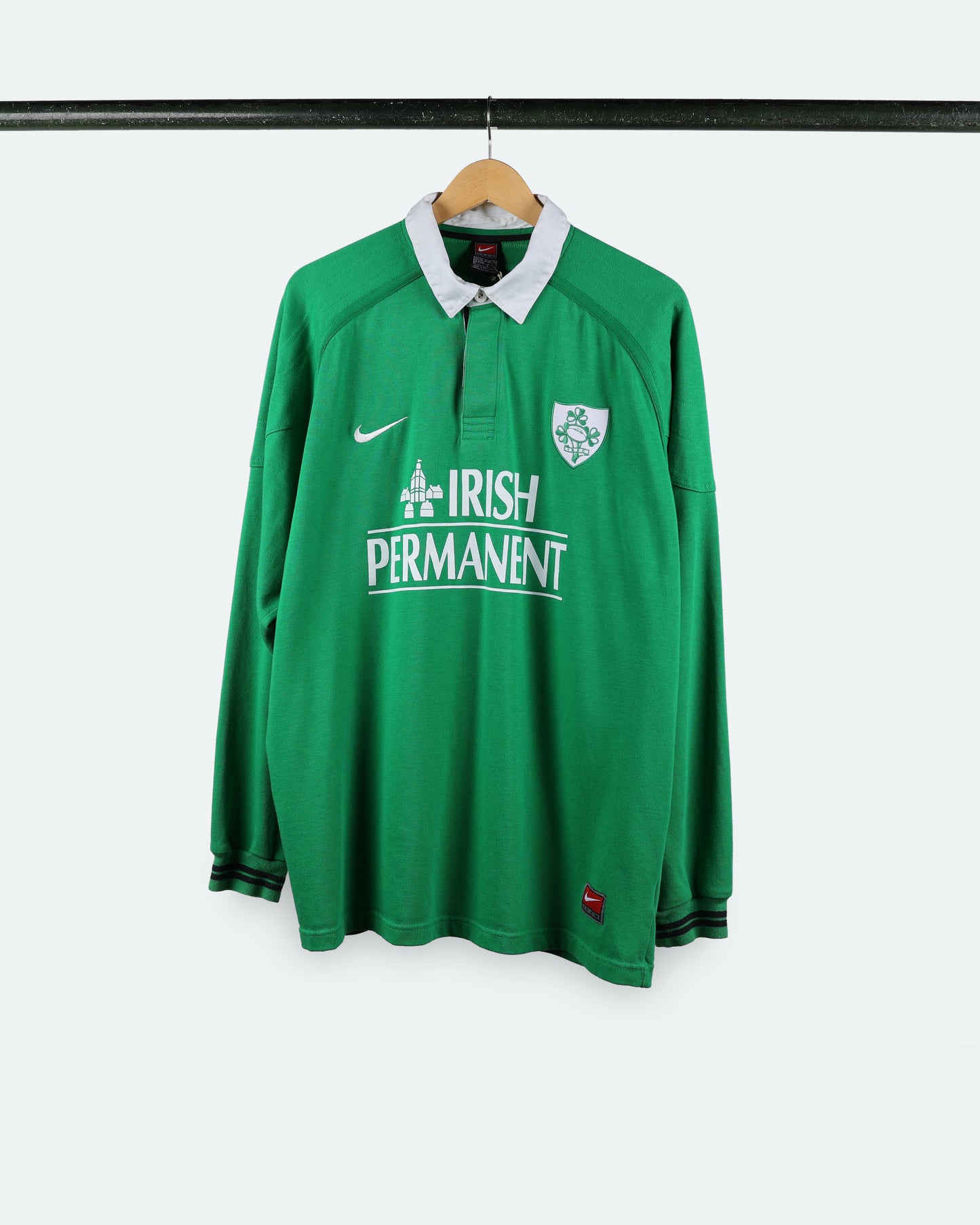 00s Nike Irish Permanent Rugby Shirt
