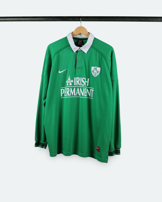 00s Nike Irish Permanent Rugby Shirt