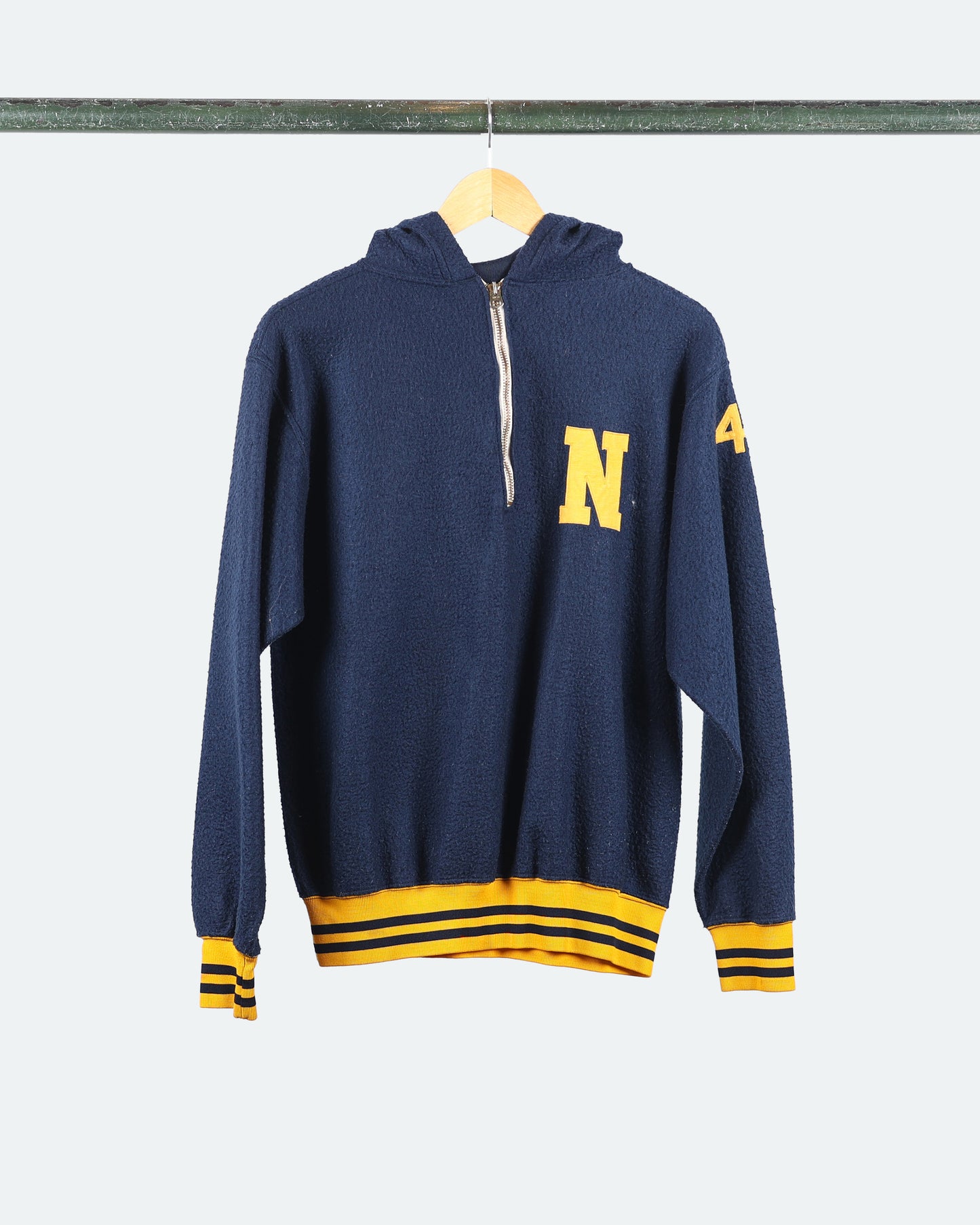 60s Champion Letterman Hoodie