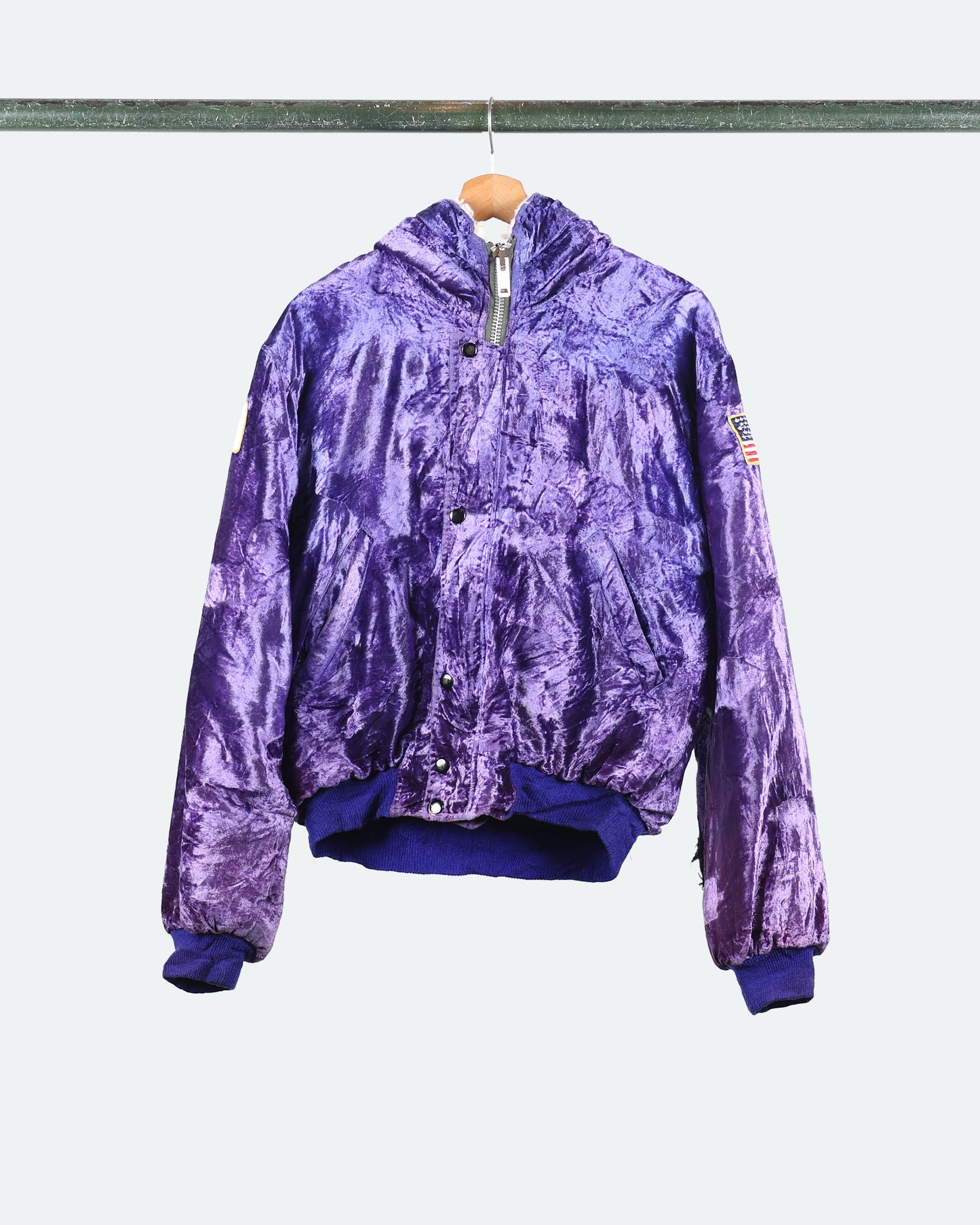 80s Velvet Korean Tour Jacket