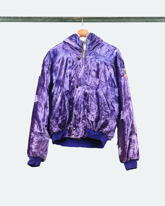 80s Velvet Korean Tour Jacket