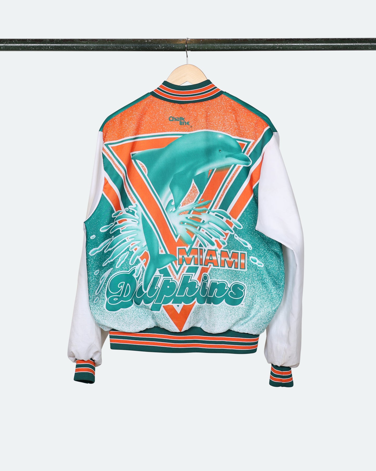 90s Miami Dolphins Chalkline Jacket