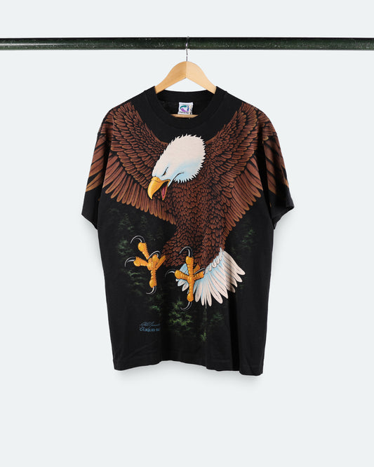 Vintage Liquid Blue Eagle AOP