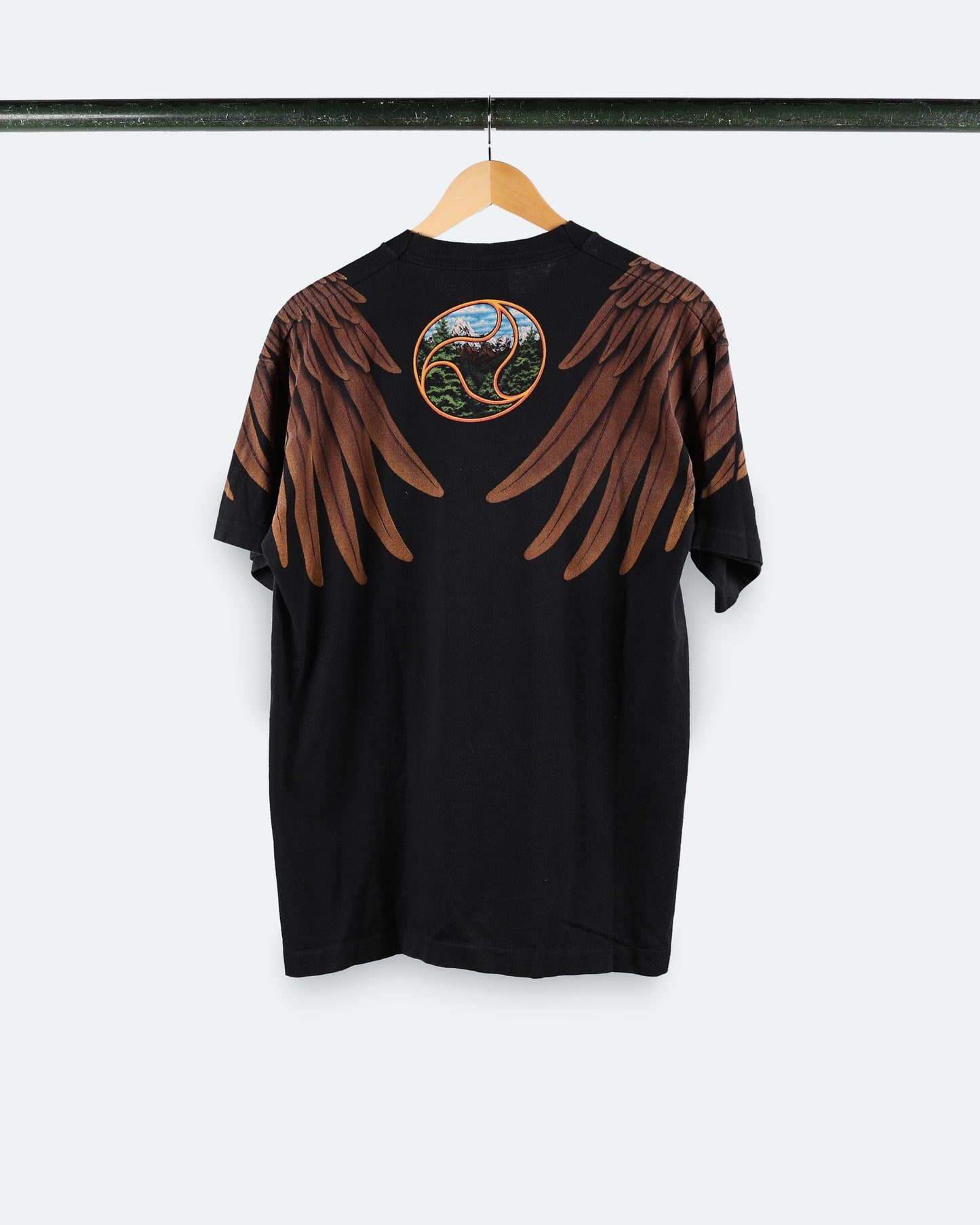 Vintage Liquid Blue Eagle AOP