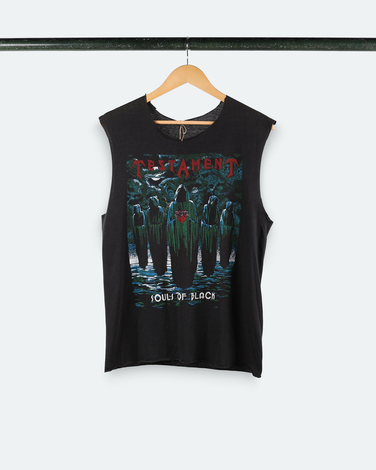 90s Testament *Souls of Black Cut Sleeves/Bottom