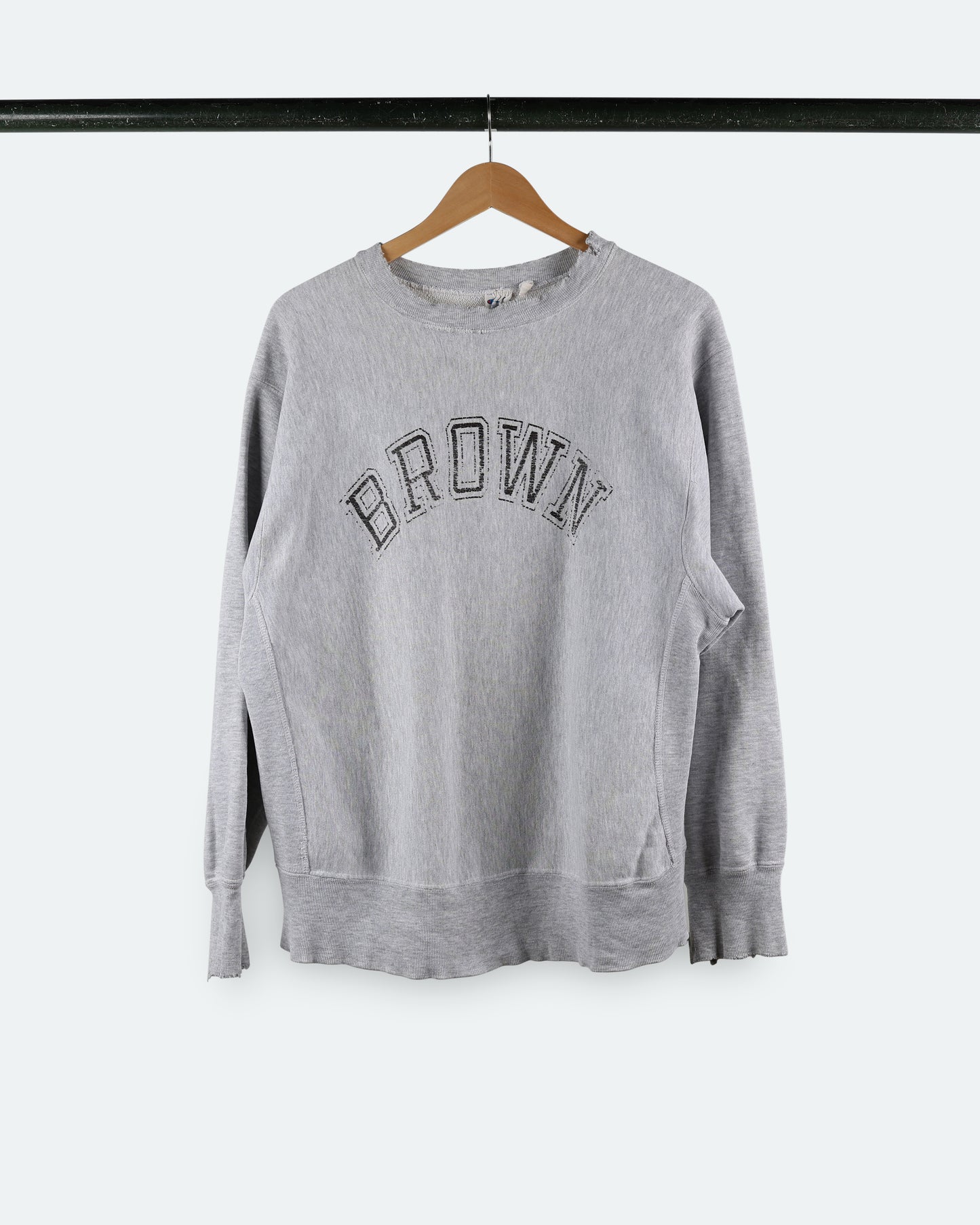 80s Brown Champion Reverse Weave